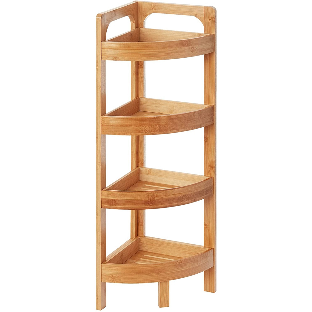 wholesales 100% 2 tier Bamboo  Cabinet  Storage Shelf  with 2 Panel Doors for bedroom, entryway