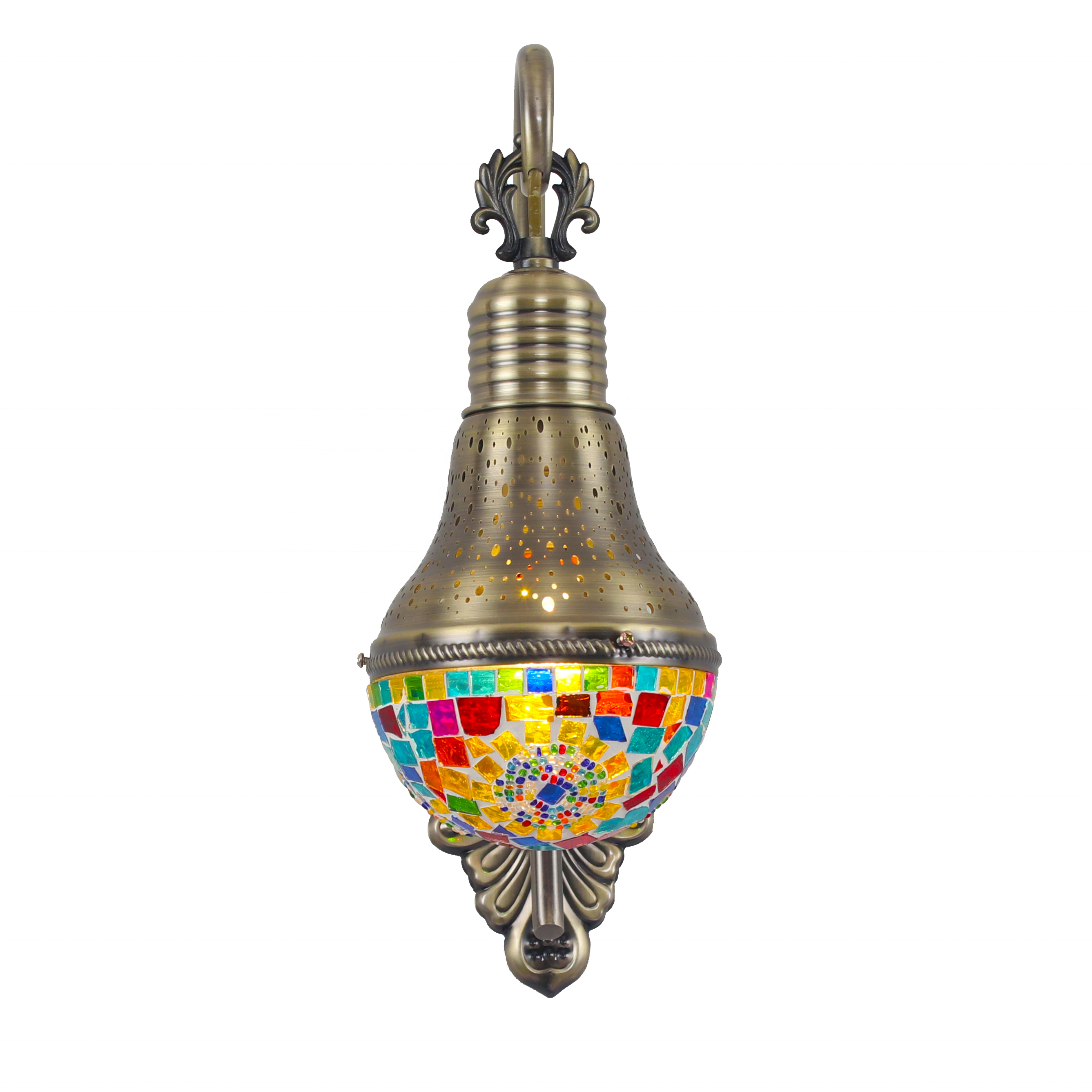 Syadi lighting New design Turkish style Bohemian style  Handmade Mosaic decoration Wall lamp