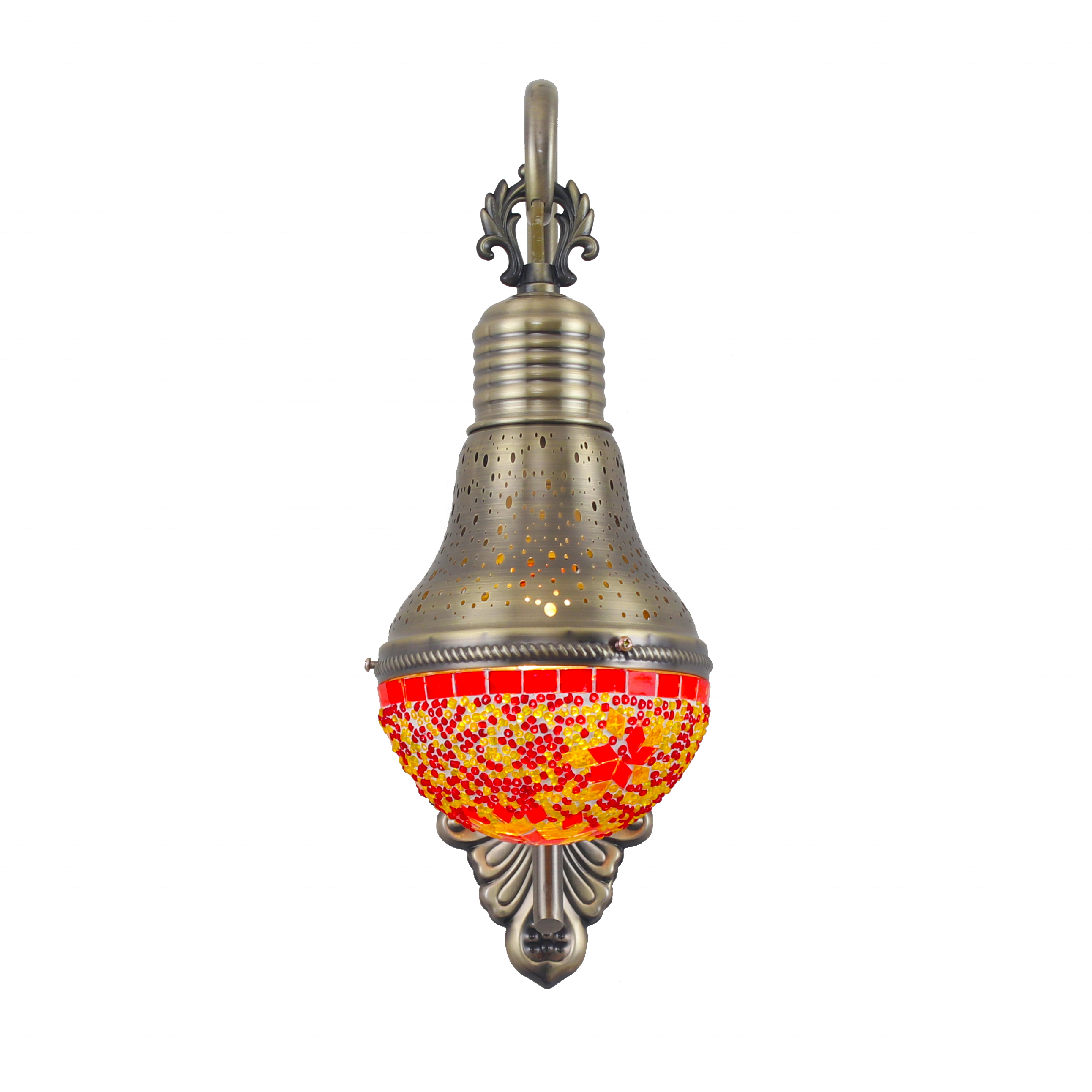 Syadi lighting New design Turkish style Bohemian style  Handmade Mosaic decoration Wall lamp