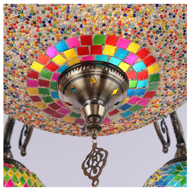 Turkish style Handmade Mosaic Chandelier