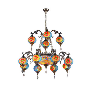 Turkish style Handmade Mosaic chandelier