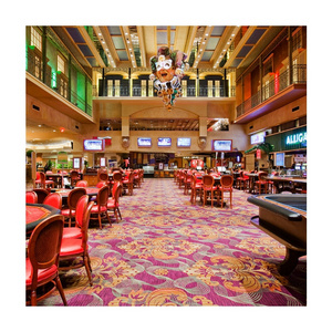 High Quality Luxury Custom Design Gaming Room Casino Fire Resistant Ballroom Club Carpet Banquet Hall Casino Carpet