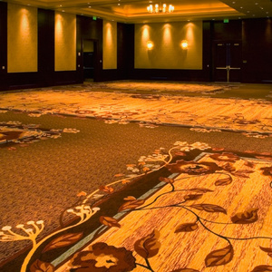 Custom China RTS 80% Wool 20% Nylon Casino Auditorium Commercial Corridor Ballroom Axminster Carpet