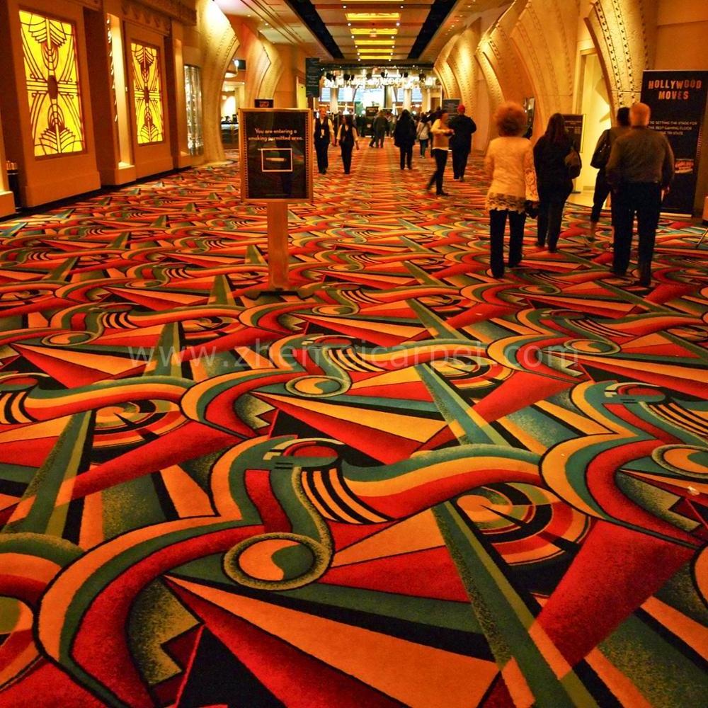 High Quality Luxury Custom Design Gaming Room Casino Fire Resistant Ballroom Club Carpet Banquet Hall Casino Carpet