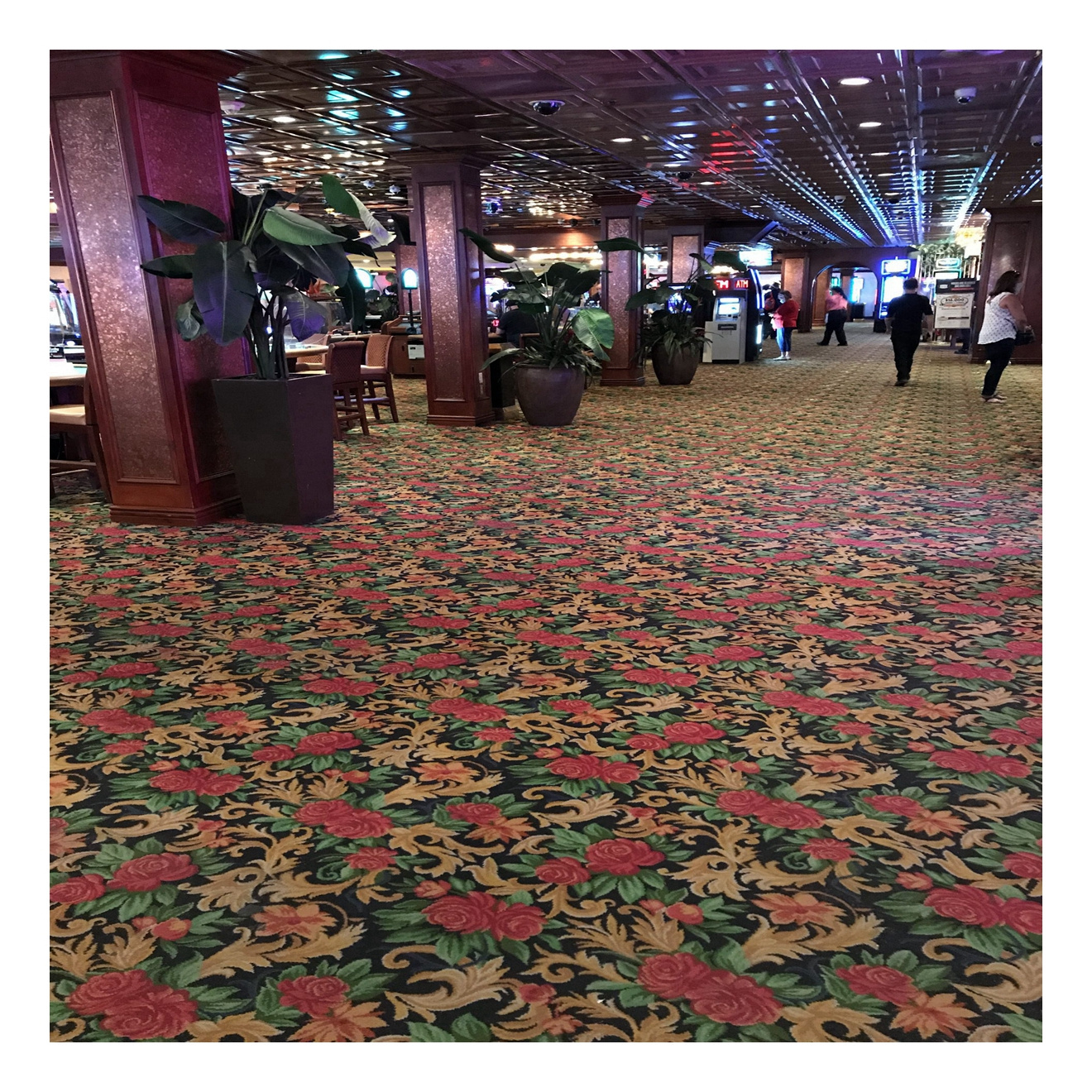 Customized design pattern heavy traffic use commercial Latest cheap casino patterned axminster carpet