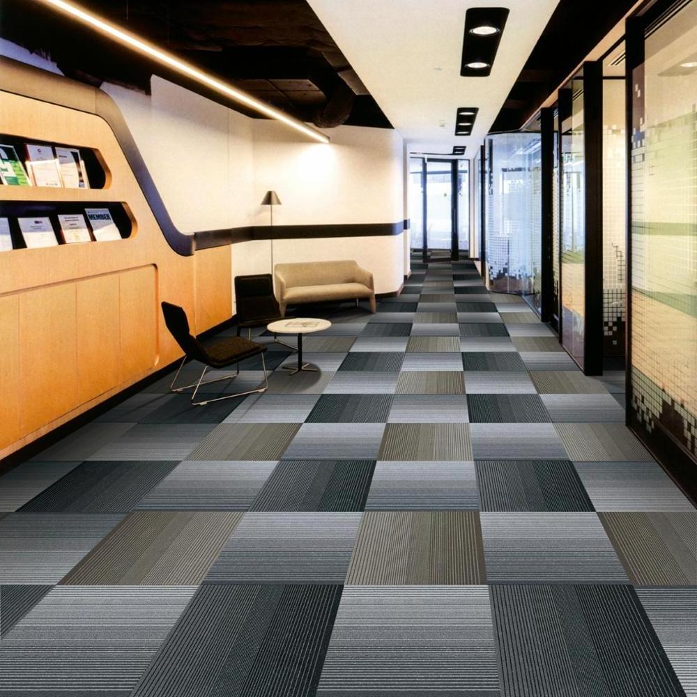 Selfadesive Carpet Tiles Bel Gium Tufted Hallway Printed Carpet Tiles For Milliken Printed Commerical Carpet Tile