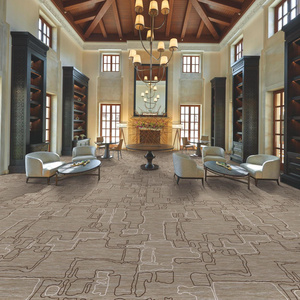 Wall To Wall Hotel Carpet For Banquet Hallway And Room 80% Wool And 20% Nylon High Quality Axminster Carpet