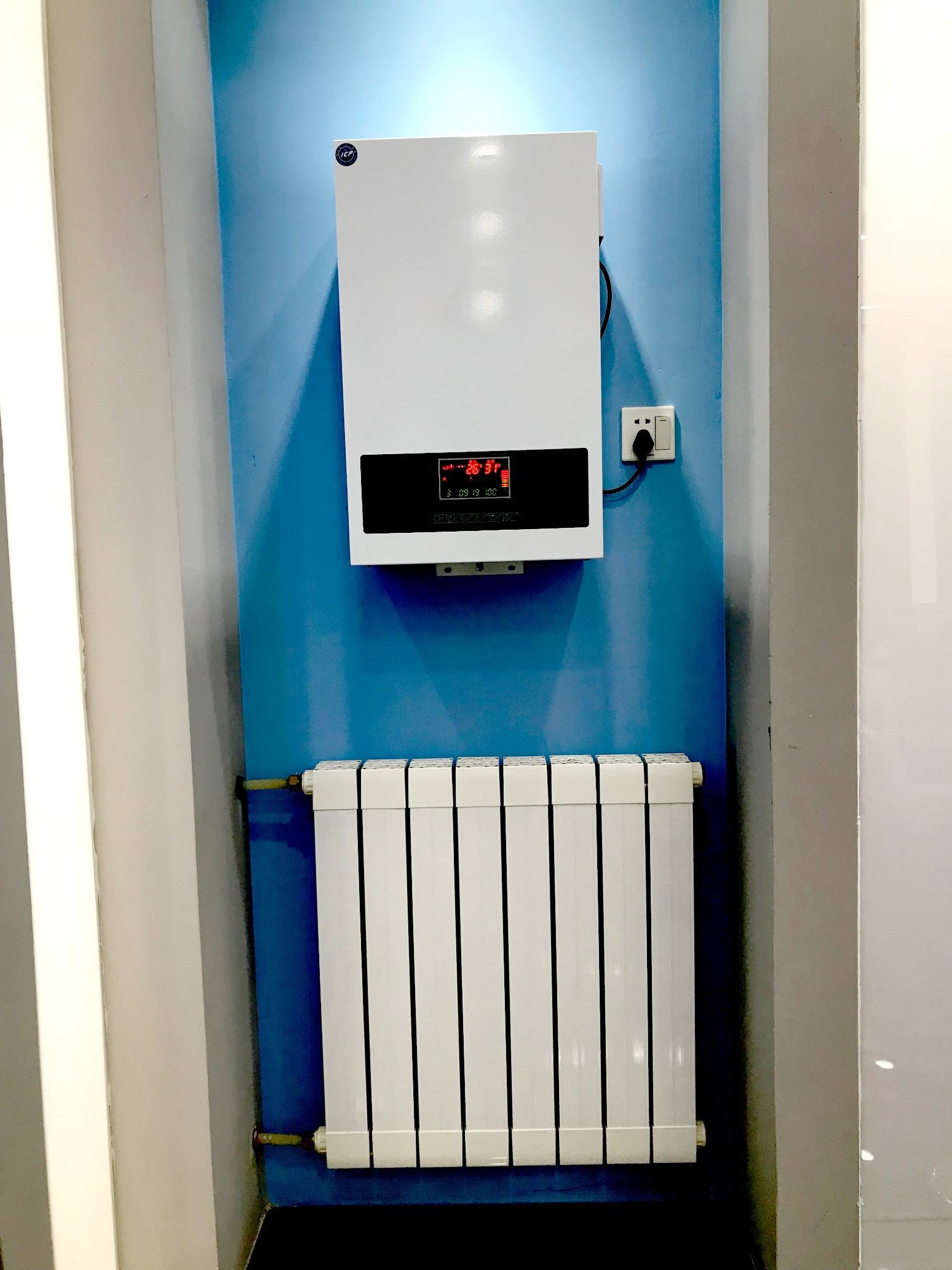 16KW OFS-AQS-S-S-16-2 three phase electric boiler floor heating hot electric water boiler for home heating