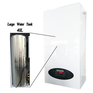 12kw EAQL Wifi control LED display storage electric combi boiler for heating and shower with water tank