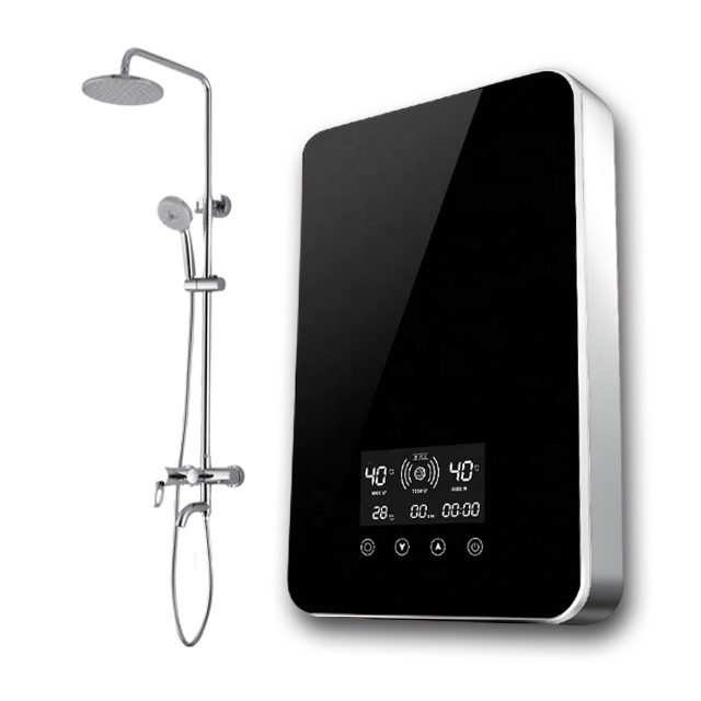 6kw 7kw 8kw non touch control kitchen instant electric shower induction water heater for bathroom