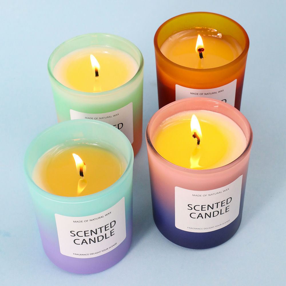 Long Lasting Incense Romantic Fragrance Aromatherapy Scented Candle Smokeless Soy Wax Candle