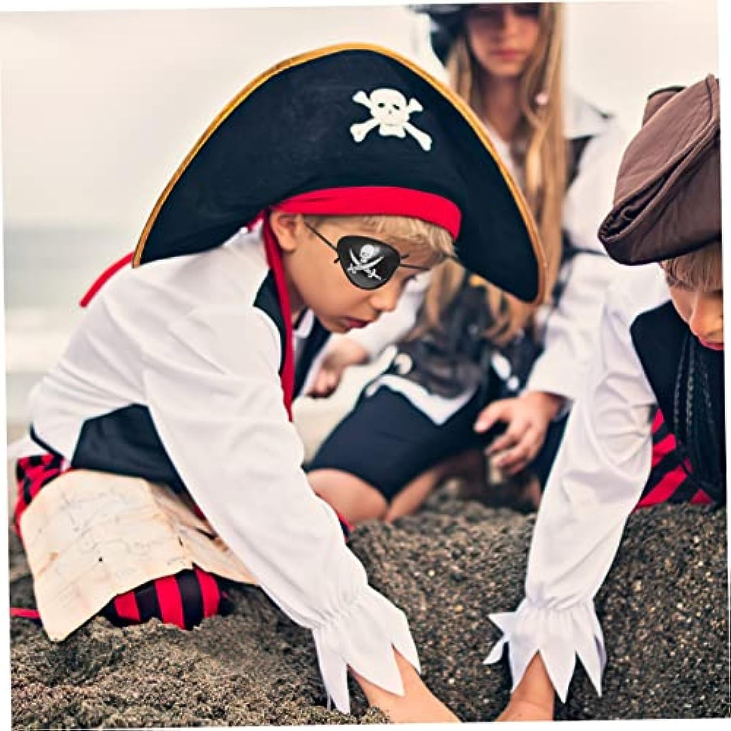 Custom Wholesale Pirate Hat and Eyepatch Set