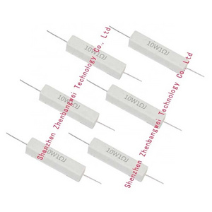 10 watt 0.1 ohm to1k ohm cement resistor 10w,10w ceramic resistor,cement resistor 10w5r1j