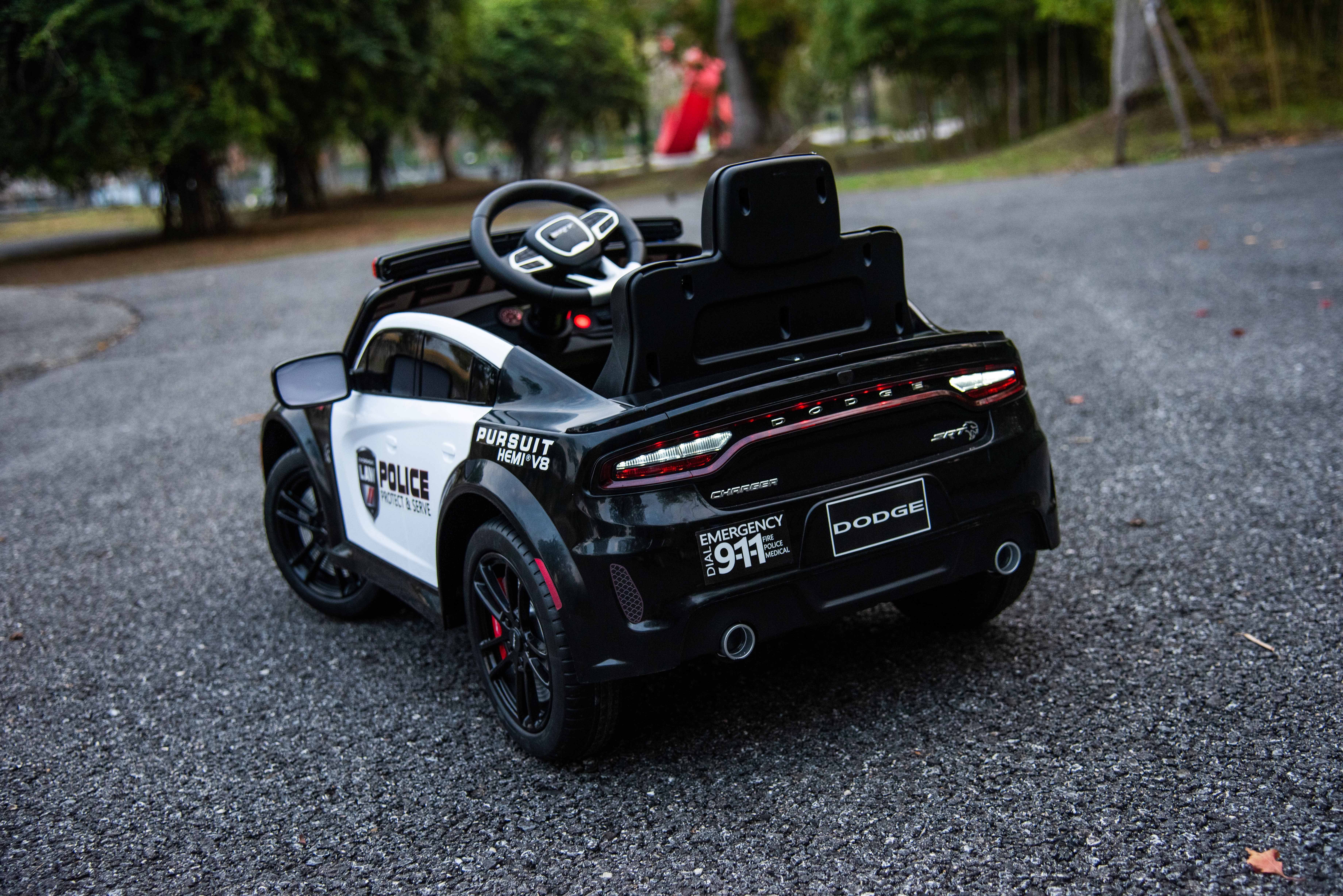 ASTM Police Toy Car Pursuit Rescue Vehicle With Sirnes Sound and Light cop cap for Kids Toddlers Boys girls