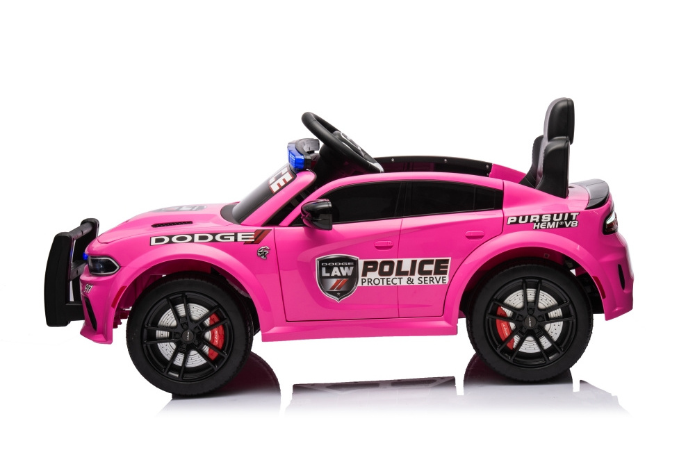 factory directly wholesale Big Toy Car 12V 7AH kid electric car toy kids ride on Cop car Dodge hellcat charger police pursuit