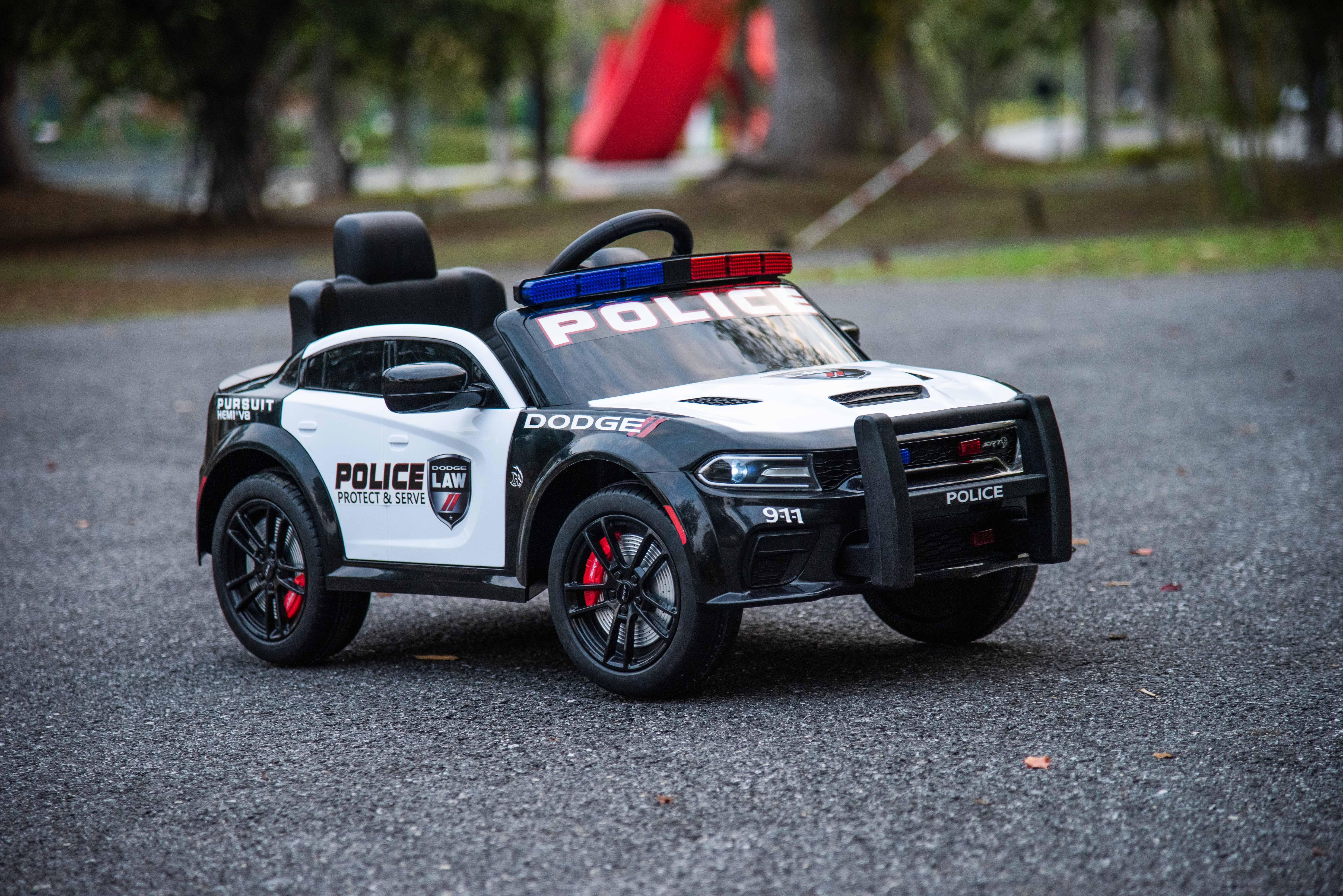 ASTM Police Toy Car Pursuit Rescue Vehicle With Sirnes Sound and Light cop cap for Kids Toddlers Boys girls