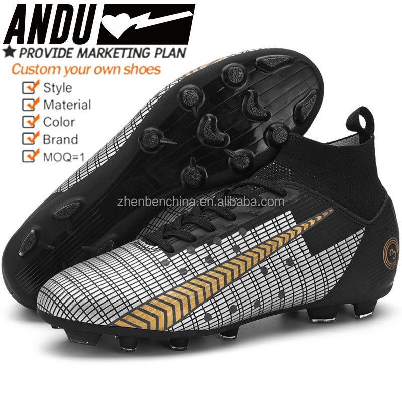 Custom Men Professional Football Boots Boys Soccer Shoes Cleats Sport Sneakers Football Soccer Shoe Training Football Shoes