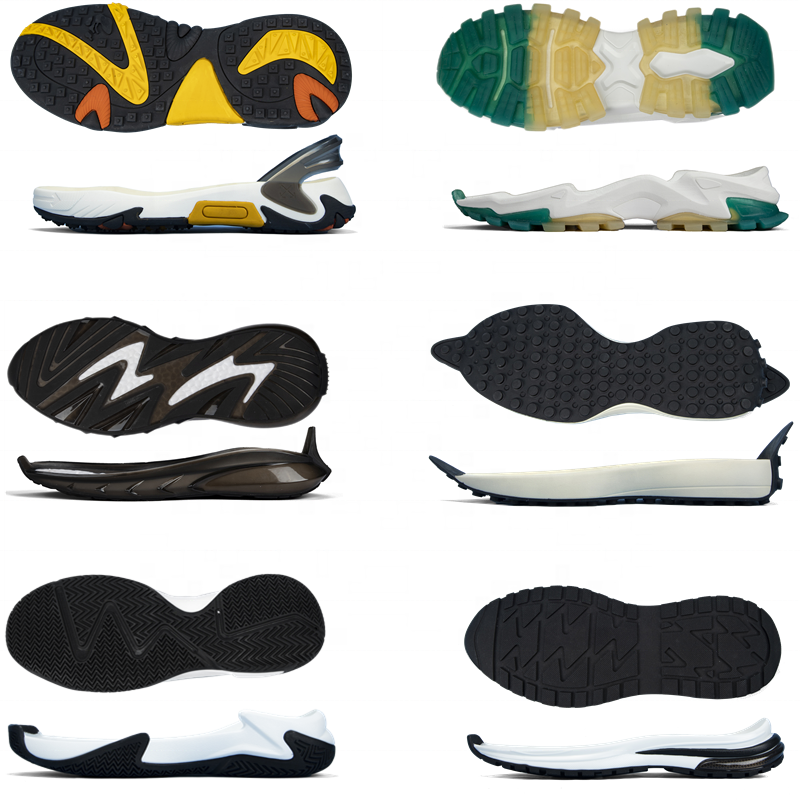 China High Quality Manufacturing Sports Men Sneakers Outsole Casual Shoe Sole Rubber Sole Custom Logo Shoe Making Sole