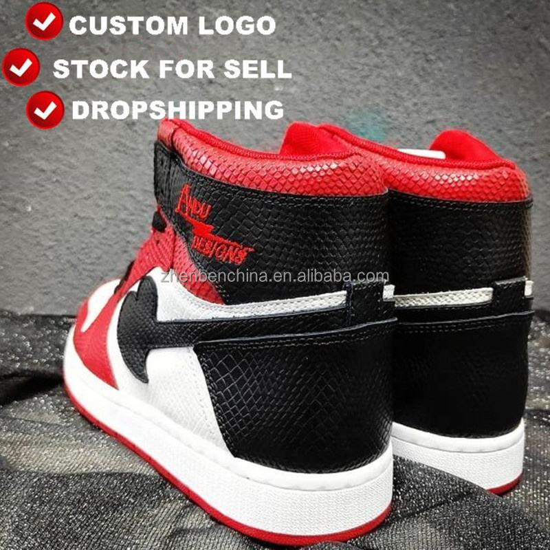 Sportschuhe Sneakers Shoes Genuine Leather Men's Retro High Basketball Sneakers Custom Sneakers Manufacturers Custom Men Shoes