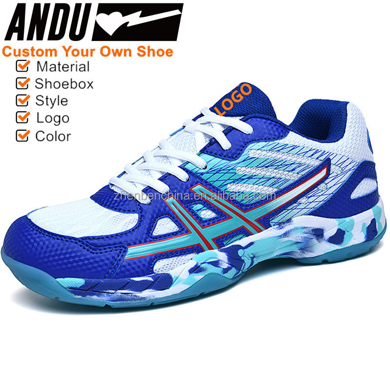 Wholesale Factory Breathable Indoor Outdoor Sport Tennis Badminton Shoes for Men Professional Unisex-Adult Badminton Shoes Men