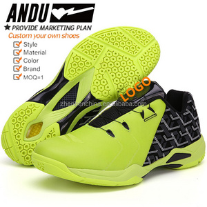 Big Size 47 Badminton Shoes Adult Non Slip Indoor Court Sport Running Training Racquetball Sneakers Tennis Shoes Custom LOGO