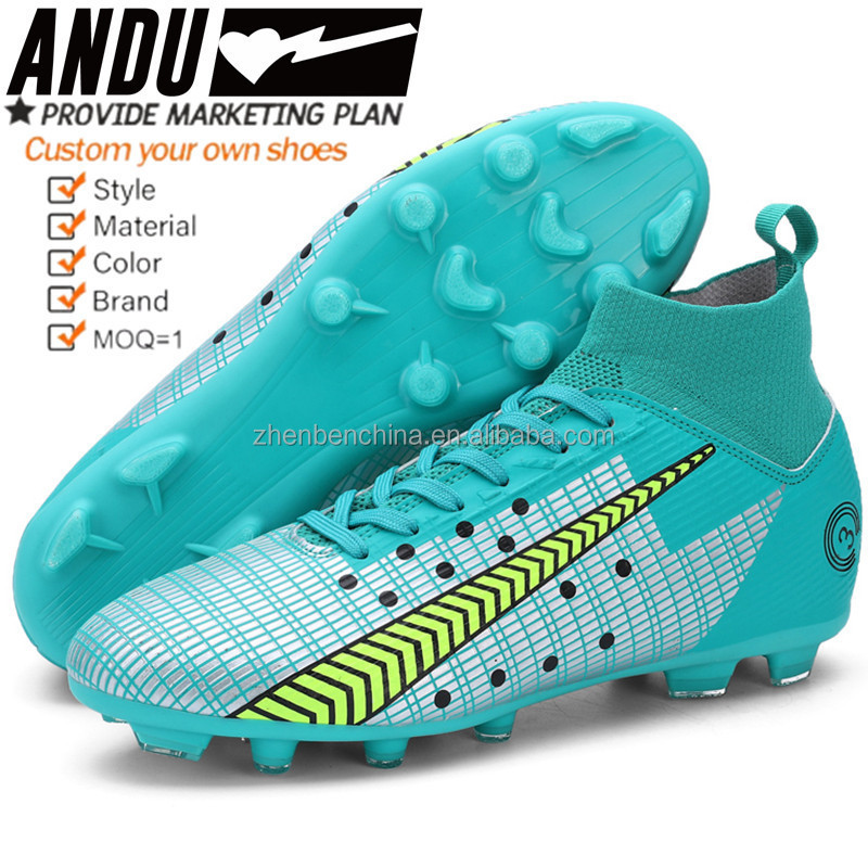 Custom Men Professional Football Boots Boys Soccer Shoes Cleats Sport Sneakers Football Soccer Shoe Training Football Shoes