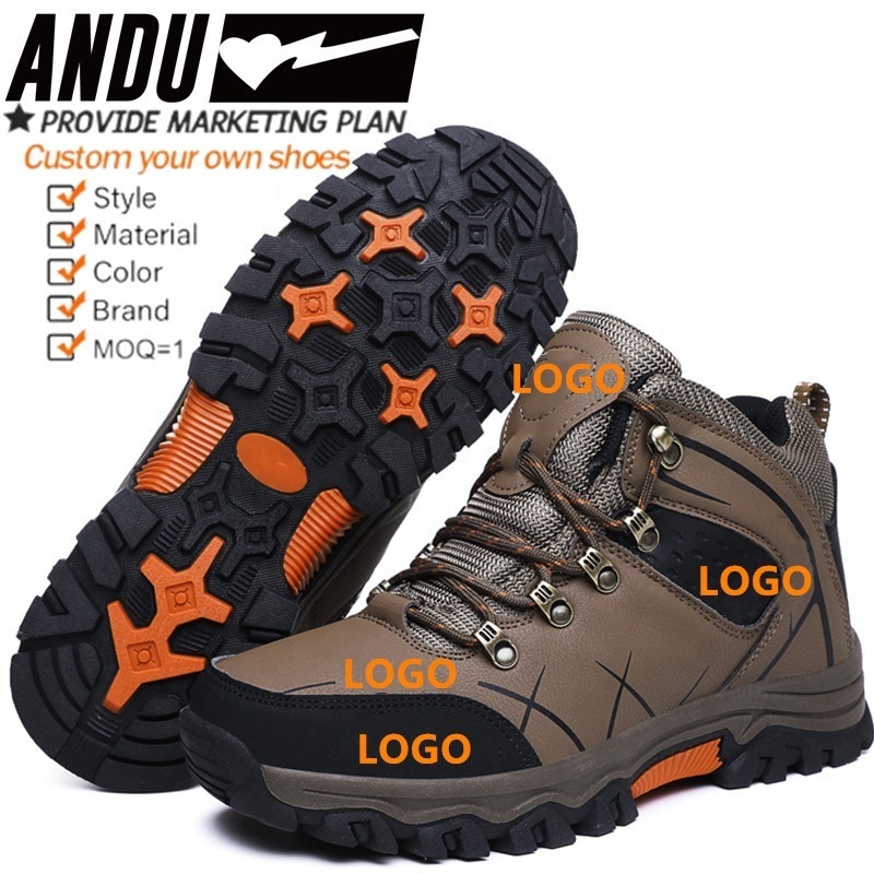 Size 47 Men Boots High Top Hiking Shoes Trekking Outdoor Waterproof Hiking Boots Hunting Sport Camping Climbing Mountain Shoes