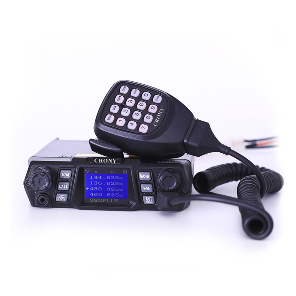 Top Selling Crony Cn-980Plus Vhf 100W Uhf 75W Dual Bands Handheld Ssb Cb Radio Base Station For Car