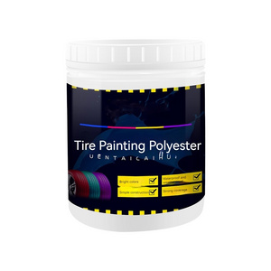 On Sale New Product Multicolor pigment.  DIY Hand painted Creative Tyre Paint for indoor and outdoor walls