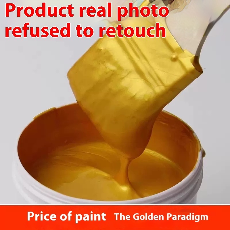 Wholesale  High quality performance various Gold Paint for  Metal Ceiling or Plaster Products