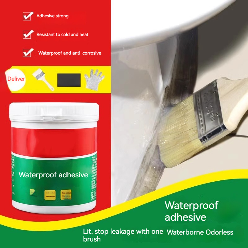 Cold and heat resistant Transparent waterproof glue roof crack plugging bathroom waterproof glue