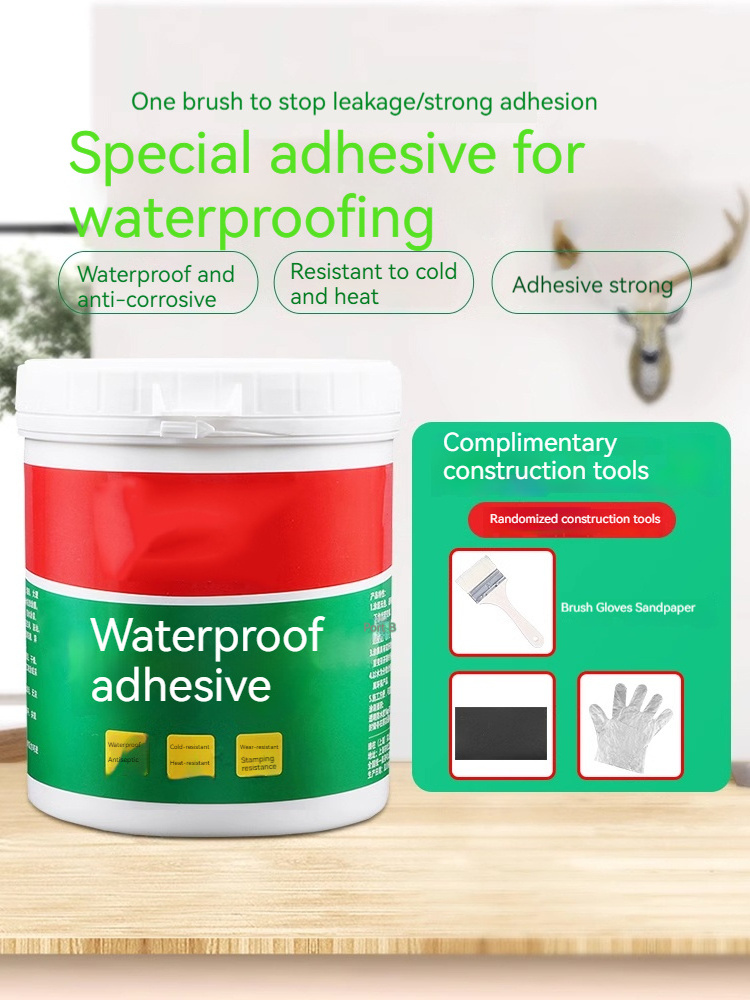 Cold and heat resistant Transparent waterproof glue roof crack plugging bathroom waterproof glue