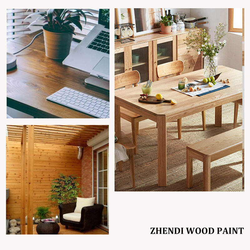 Varnishes for solid wood transparent wood paint waterproof wood oil