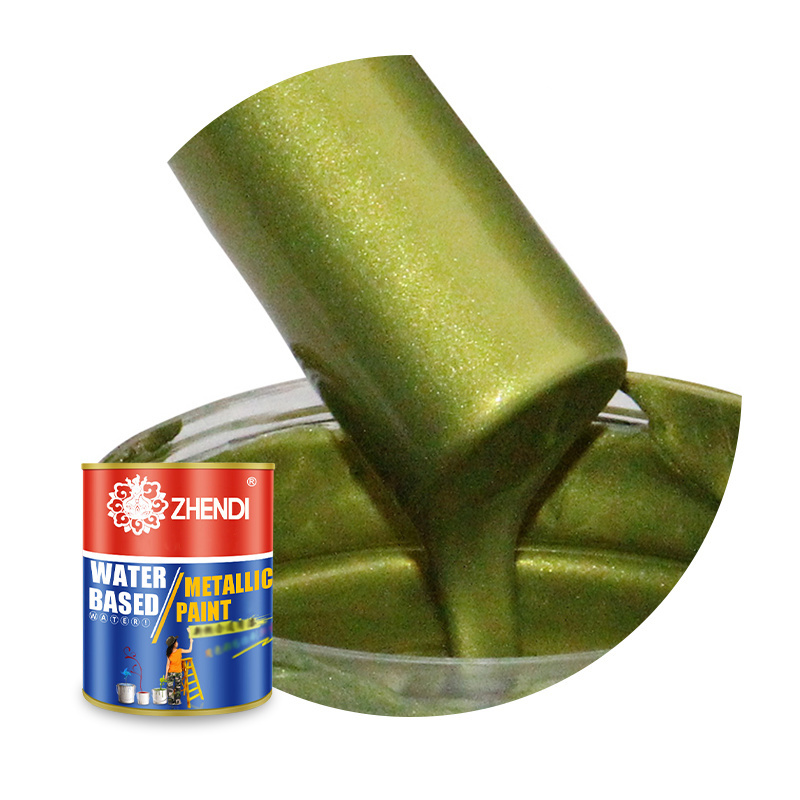 Wear-Resisting Waterborne Metallic Paint Indoor And Outdoor General Purpose Paint