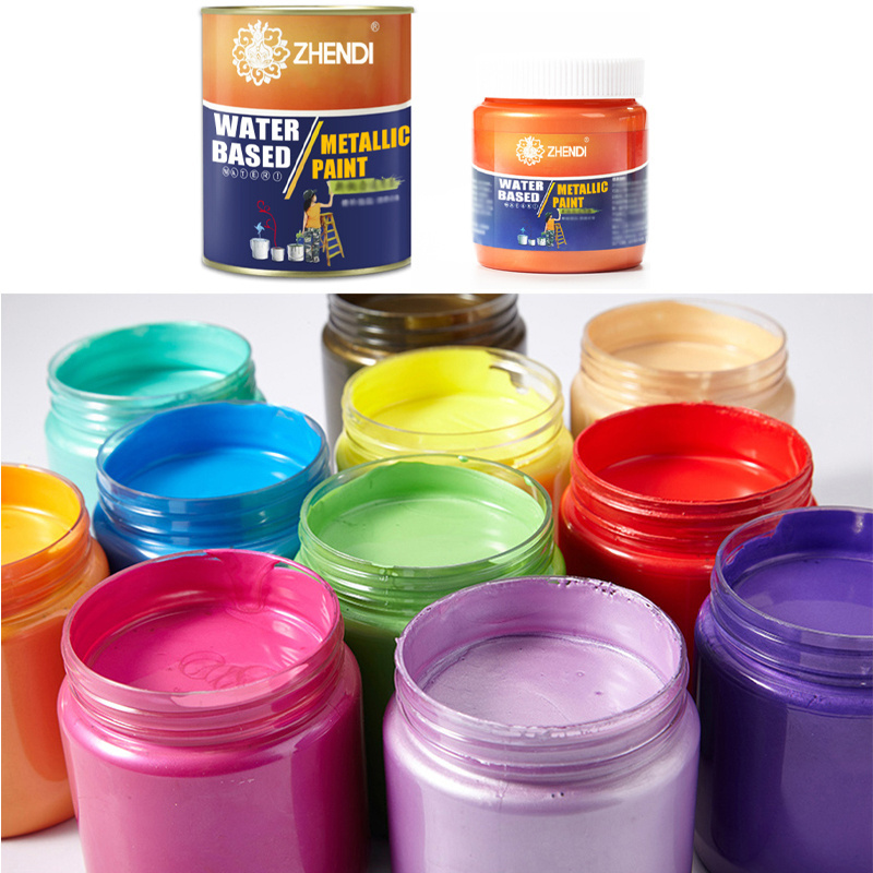 Wear-Resisting Waterborne Metallic Paint Indoor And Outdoor General Purpose Paint