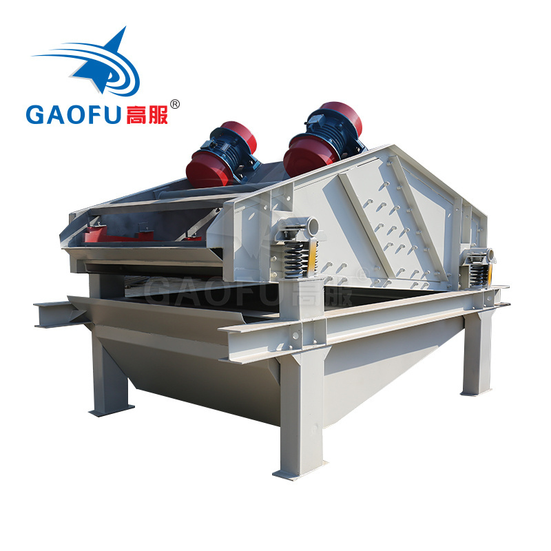 High frequency vibration screen filter dewatering sieve machine for slurry mud Tailings