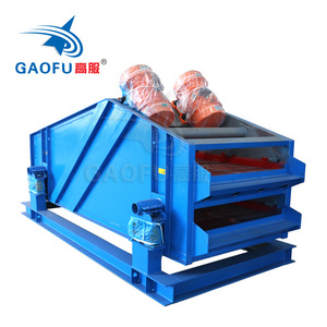 high yield industrial dewatering vibrating screen machine for river sand dewatering