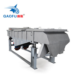 Large output vibration sifter drying sand screening machine classification linear vibrating sieve