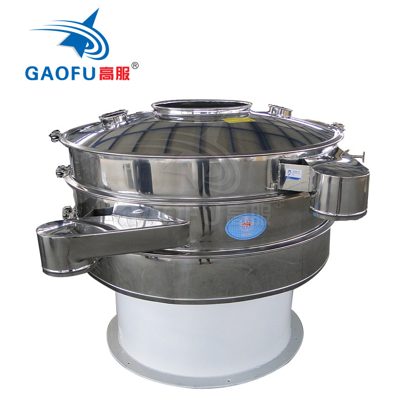 Honey filtering sifting machine dry abrasive sieve machine granules vibration sifter for cassava