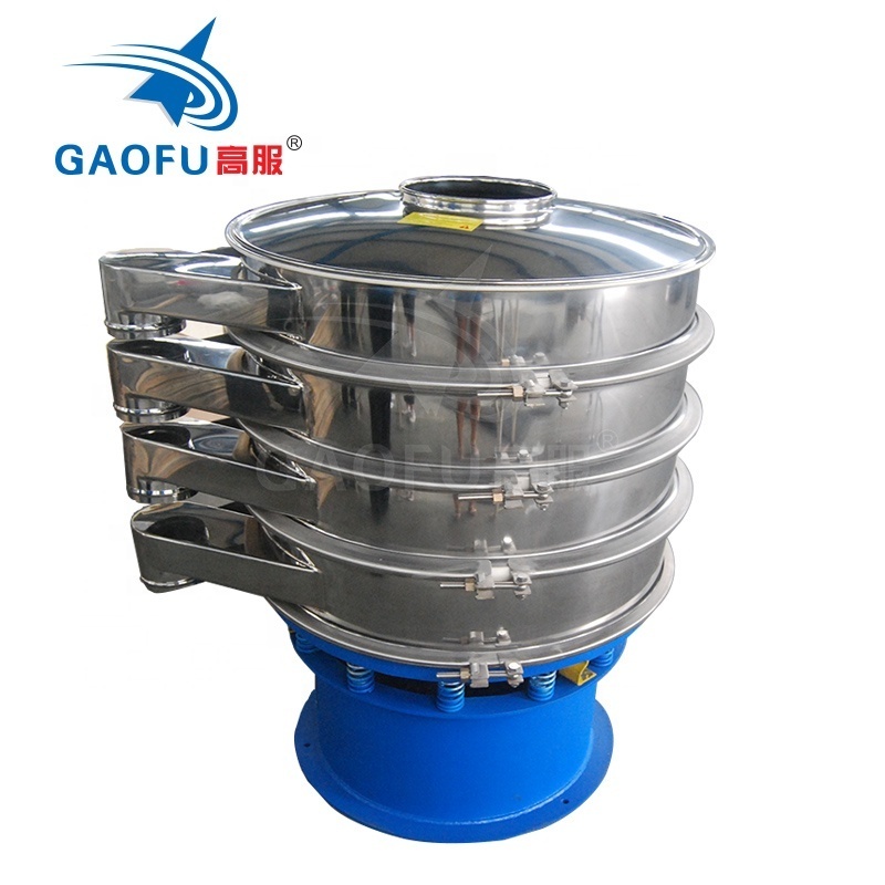 Honey filtering sifting machine dry abrasive sieve machine granules vibration sifter for cassava