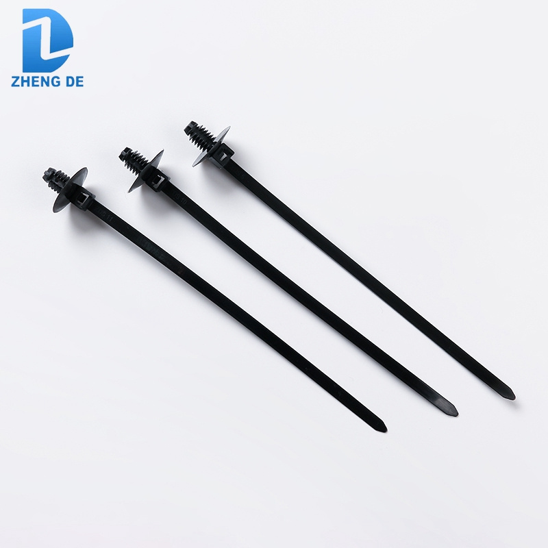 Releasable Approved 94v-2 Push Mount Nylon Cable Ties