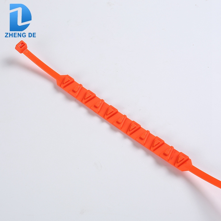 Universal Mini Winter Tyres Snow Chains Custom Nylon Plastic Cable Tie