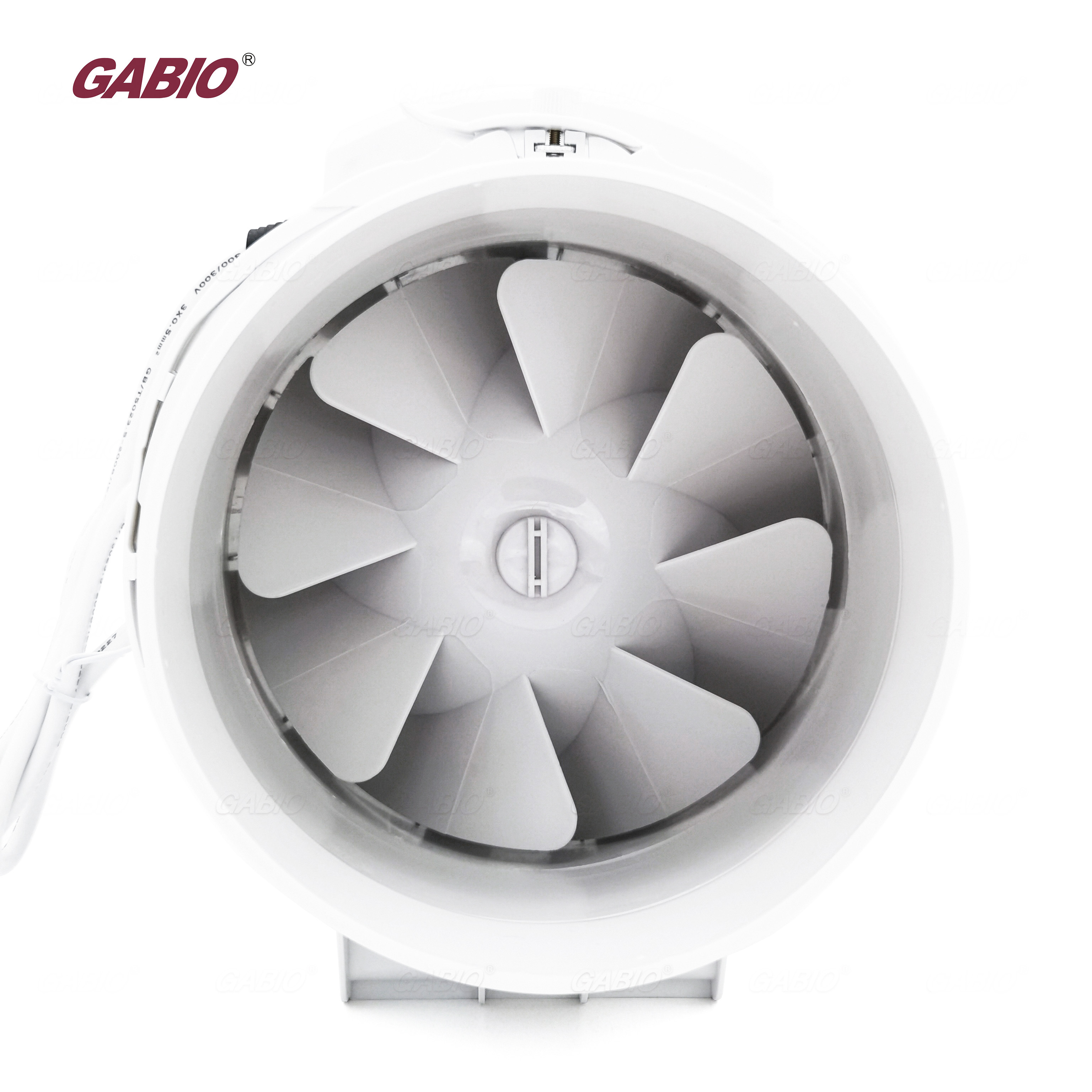 5 Inch In line Duct Fan Exhaust Fan Mixed Flow Hydroponic For Ventilation Powerful & Silent In line fan