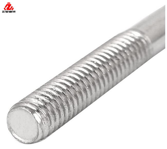 LEITE Factory Price m8 threaded rod 3m metal threaded tie rod stud bolt with threaded ends