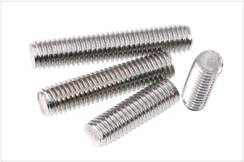 LEITE Factory Price m8 threaded rod 3m metal threaded tie rod stud bolt with threaded ends