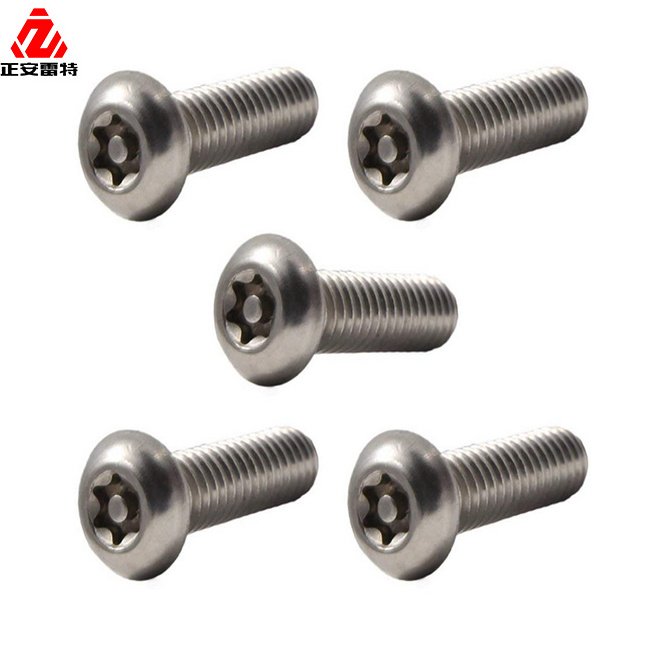 Custom m2 m2.5 m3 m4 m5 m6 Torx head stainless steel star security Chicago screw