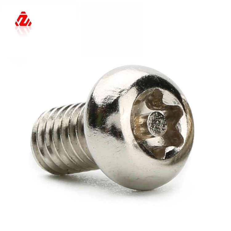 Custom m2 m2.5 m3 m4 m5 m6 Torx head stainless steel star security Chicago screw