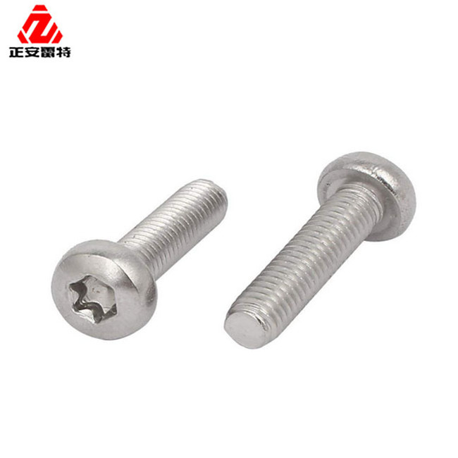 Custom m2 m2.5 m3 m4 m5 m6 Torx head stainless steel star security Chicago screw