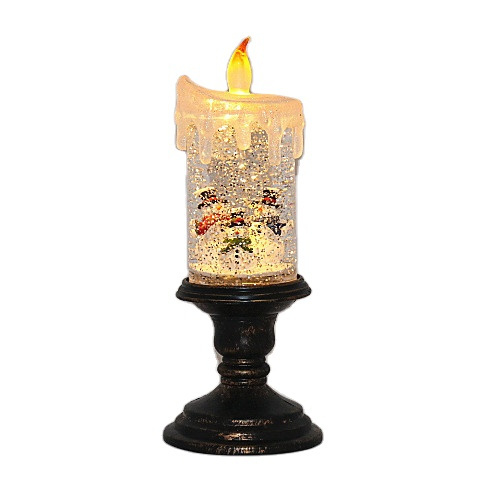 LED Vintage Candle - Antique Musical  Lantern Children's Christmas Presents Plastic Lantern Lighted Up Decoration