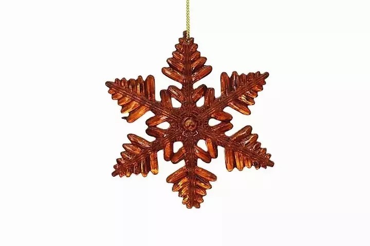 2022 Wholesale Christmas Flat Clear Acrylic Ornaments Ornament Christmas Snowflakes For Christmas Tree Decor